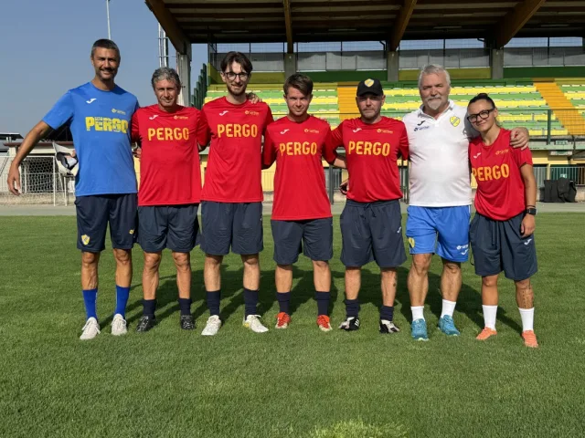 LO STAFF TECNICO DELLA SQUADRA PRIMAVERA