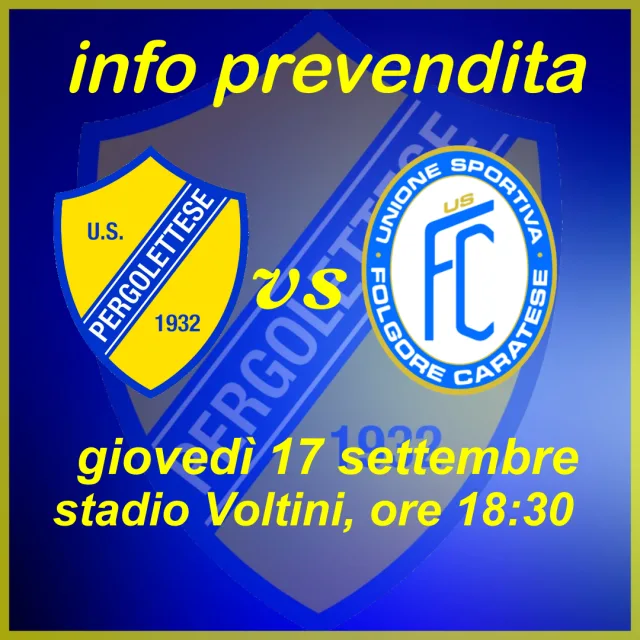 prevendita aperta