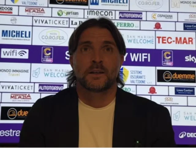MISTER GIOSA "ABBIAMO PROVATO A VINCERE, MA VA BENE AVER MOSSO LA CLASSIFICA"